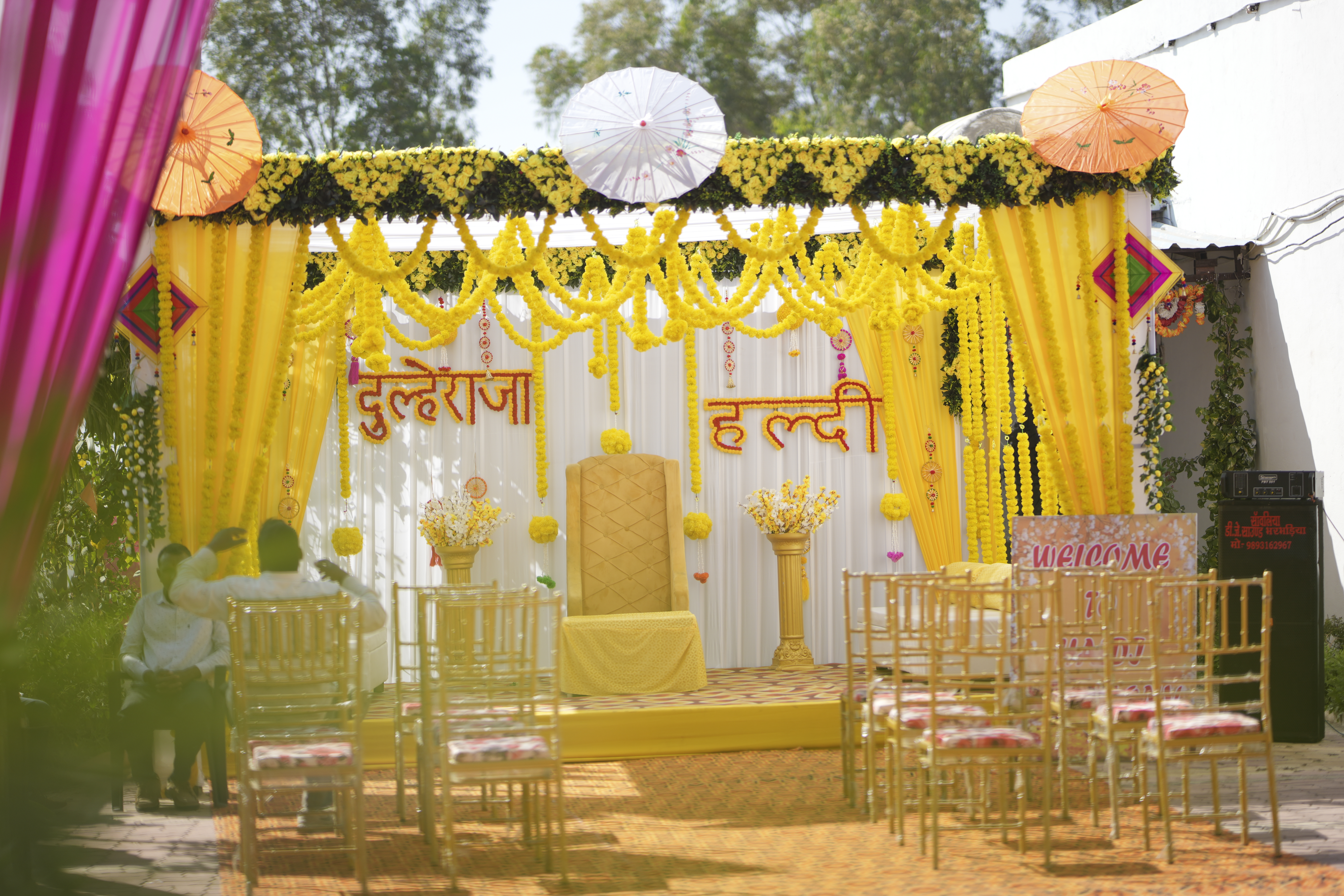 Haldi Decoration